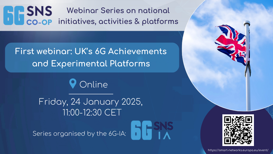 First webinar of the SNS CSA CO-OP Series organised by the 6G-IA