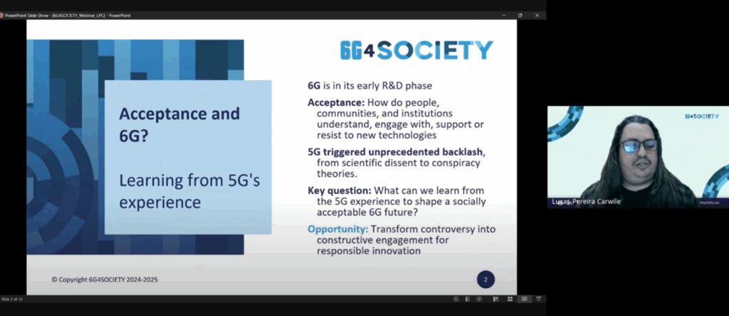 Screenshot from webinar