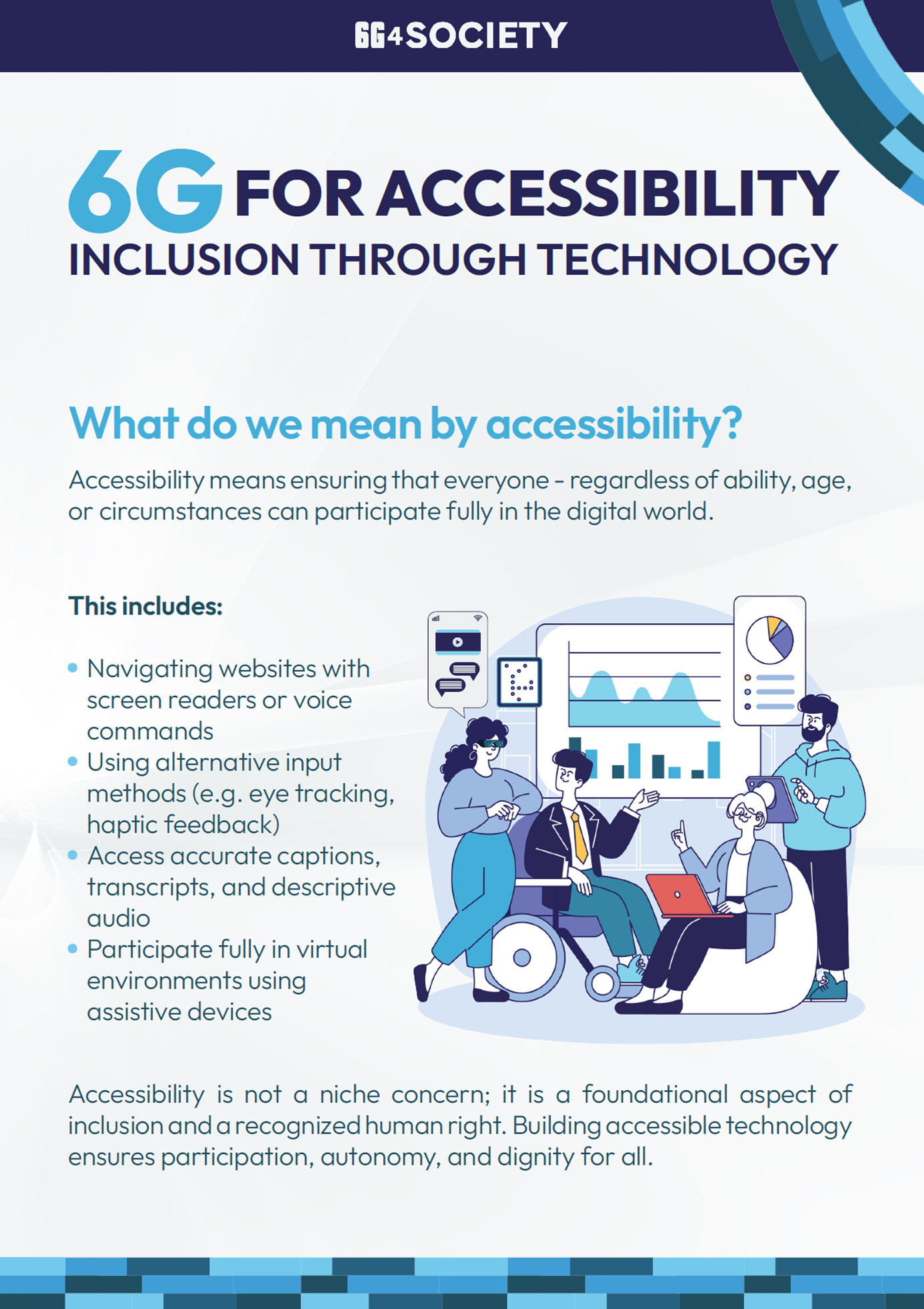 6G for Accessibility: Inclusion through Technology